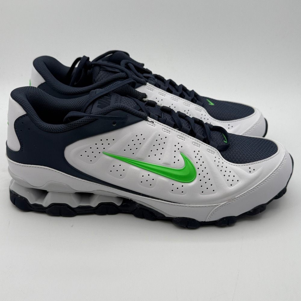 Nike Reax 8 NSW SL Shoes Mens Size 10.5 White Green Strike Training IR5118 102
